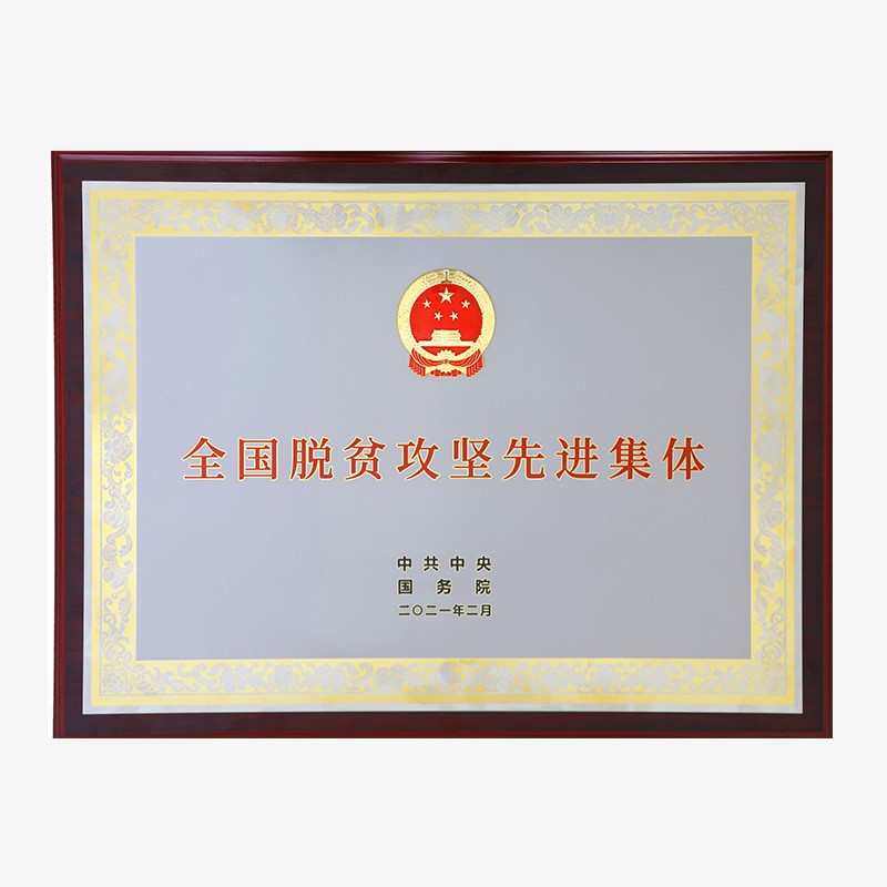 全国脱贫攻坚先进集体